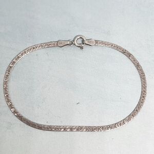 #1 Mom Sterling Bracelet